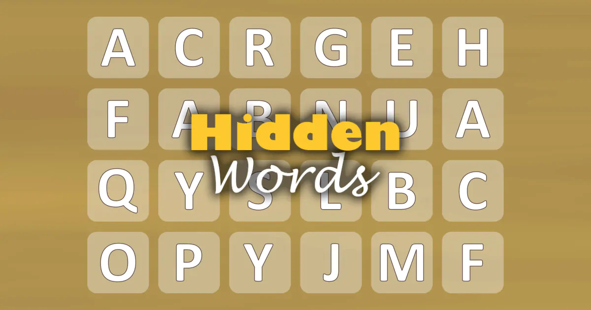 Image Hidden words