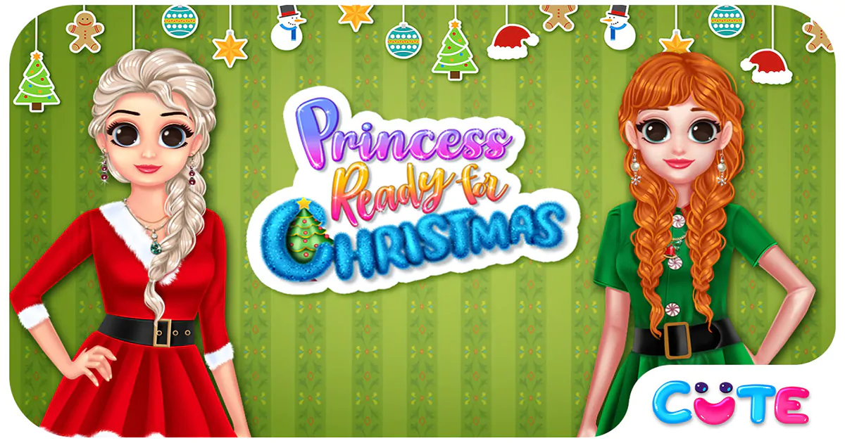 Image Princess Ready For Christmas