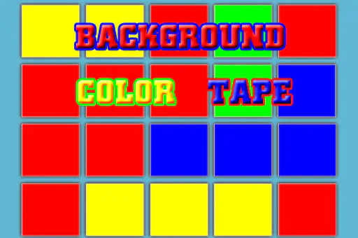 Image Background Color Tape