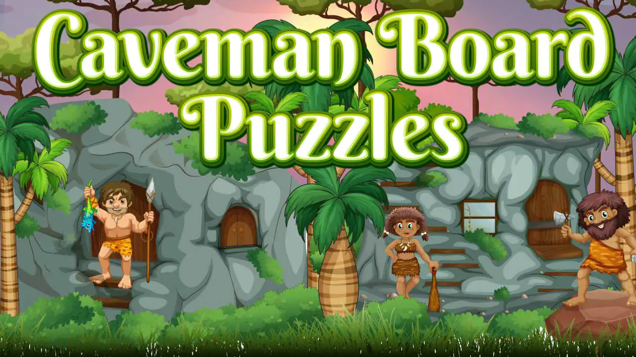 Image Caveman Board Puzzles