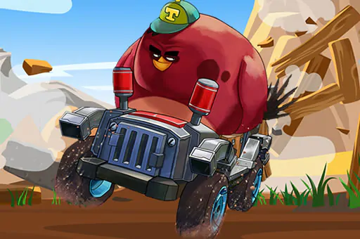 Image Crazy Birds Kart Hidden Stars