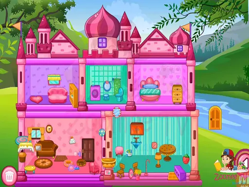 Image Princess Baby Doll House Cleanup Game