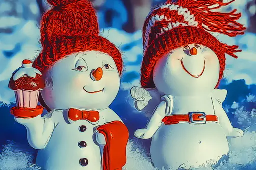 Image Snowman Couples