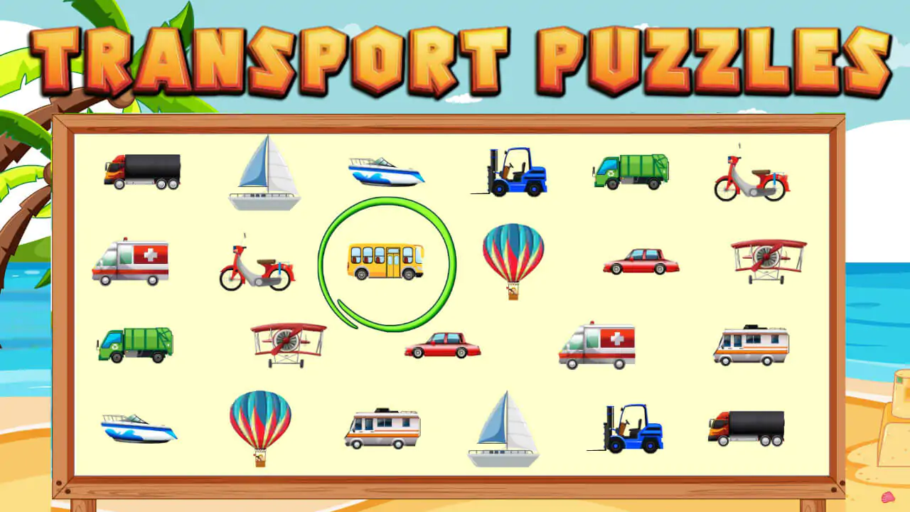 Image Transport Puzzles